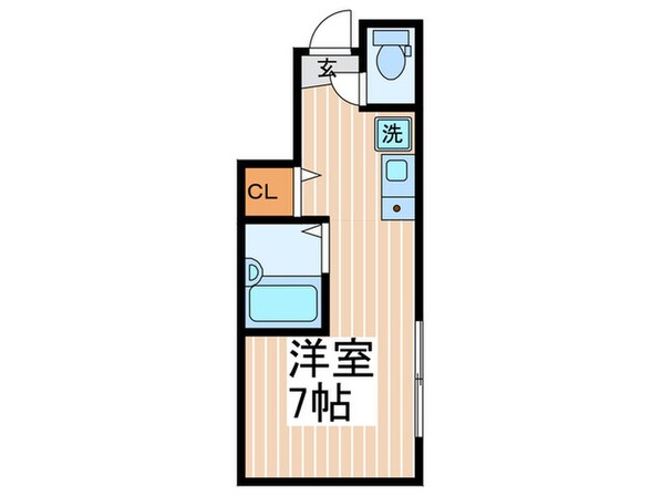 クラッセ旭丘の物件間取画像